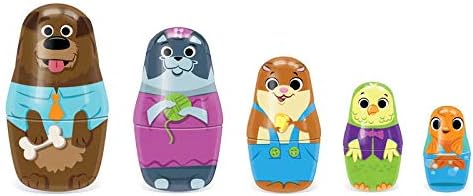 Little Classics Family Pets Tin Nesting Dolls